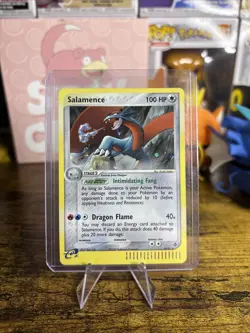 Pokemon TCG Dragon Salamence 19/97 Cosmos Holo Nintendo Promo E-League - Image 1