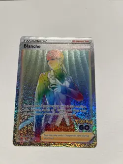 Blanche Full Art Secret Rare Trainer Professors Research #082 Bundle Pokemon GO - Image 2