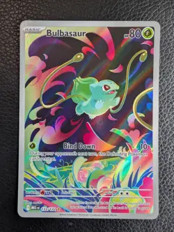 Bulbasaur - 133/132 Mega Evolution Base (Pokemon) Illustration Rare - Image 1