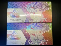 2x Pokemon TCG: Prismatic Evolutions Super Premium Collection SPC - SEALED LOT - Image 2