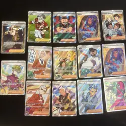 Pokemon Full Art Trainer Lot - Image 1