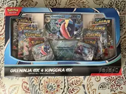 Pokemon Greninja ex & Kingdra ex Special Collection Box - Factory Sealed ? - Image 1