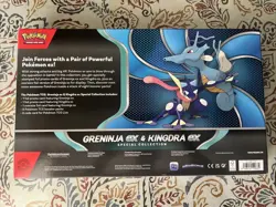 Pokemon Greninja ex & Kingdra ex Special Collection Box - Factory Sealed ? - Image 2