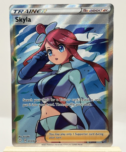 Pokemon TCG Skyla (Full Art) 072/072 Shining Fates(SHF) Ultra Rare Holo - NM - Image 1