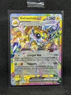 Galvantula EX 051/142 Double Rare Stellar Crown Pokemon TCG - Pack Fresh Mint NM - Image 1