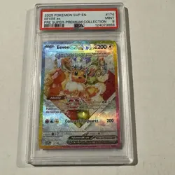 Pokemon Prismatic Evolutions Super-Premium Collection #174 Eevee EX PSA 9 - Image 2