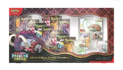 Pokemon: Paldean Fates Great Tusk Iron Threads Ex Premium Collection **IN HAND** - Image 1