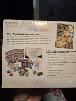 Prismatic Evolutions ETB Pokemon Center Elite Trainer Box Perfect Condition - Image 2