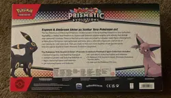 Pokemon TCG Prismatic Evolutions Premium Figure Collection Box Sealed New - Image 3