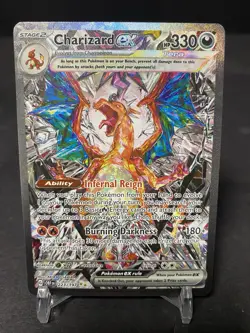 2023 Pokemon SV Obsidian Flames OBF EN Charizard ex #223/197 - Image 1