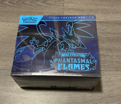 Pokemon TCG Mega Evolution Phantasmal Flames Elite Trainer Box - Image 1
