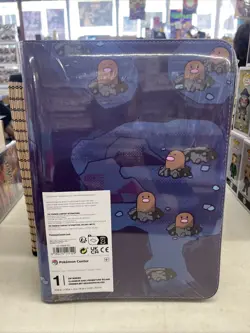 Pokemon TCG Diglett's Cave Zip Binder Pokemon Center Exclusive Sealed - Image 1