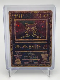 2000 Pokemon TCG Ancient Mew Movie Promo MP WOTC Nintendo Psychic Pokemon - Image 1