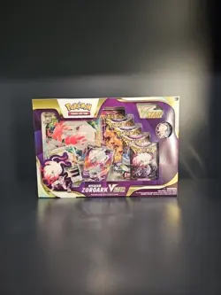 Pokemon TCG - Hisuian Zoroark VSTAR Pin Collection Box - Factory Sealed - Image 1