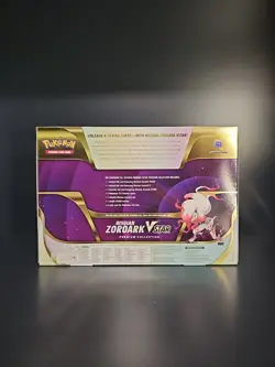 Pokemon TCG - Hisuian Zoroark VSTAR Pin Collection Box - Factory Sealed - Image 3
