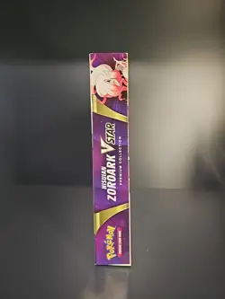 Pokemon TCG - Hisuian Zoroark VSTAR Pin Collection Box - Factory Sealed - Image 4