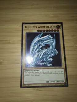 Blue-Eyes White Dragon Ultimate Rare OP28-EN001 Yugioh - Image 4