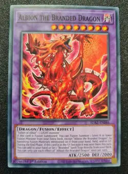 Albion the Branded Dragon Yu-Gi-Oh! SDAZ-EN046 1st Common - Image 1