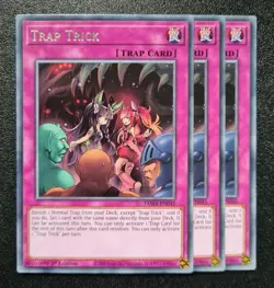 Trap Trick Yu-Gi-Oh! TAMA-EN045 1st Rare PLAYSET - Image 1