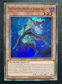 The Phantom Knights of Stained Greaves Yu-Gi-Oh! MP21-EN167 1st Super Rare - Image 1