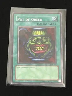 Pot of Greed LOB-119 YuGiOh Legend of Blue Eyes White Dragon - Image 1