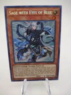 Sage With Eyes Of Blue Yu-Gi-Oh! 1st Edition ECKC-EN015 Holographic - Image 1