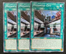 Megaroid City x3 Yu-Gi-Oh! LDS1-EN043 1st Common PLAYSET - Image 1
