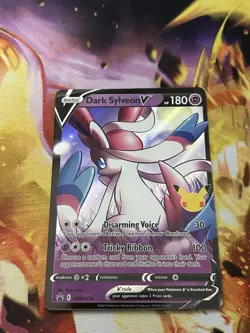Dark Sylveon V SWSH134 SWSH: Sword & Shield Promo Card Pokemon Celebrations NM - Image 1