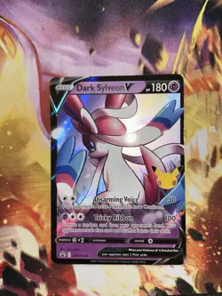 Dark Sylveon V SWSH134 SWSH: Sword & Shield Promo Card Pokemon Celebrations NM - Image 3