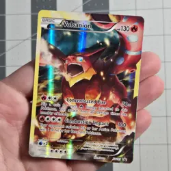 Volcanion OC Miscut Error Pokemon Card XY Promo XY185 Full Art - Image 1