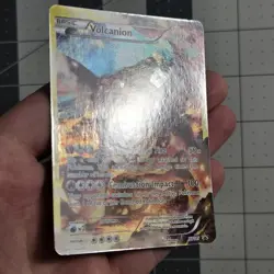 Volcanion OC Miscut Error Pokemon Card XY Promo XY185 Full Art - Image 2