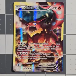 Volcanion OC Miscut Error Pokemon Card XY Promo XY185 Full Art - Image 5