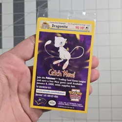 1x Sealed DRAGONITE # 5 Black Star Promo WB Movie WOTC Pokemon Card (Mew Filler) - Image 1