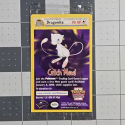 1x Sealed DRAGONITE # 5 Black Star Promo WB Movie WOTC Pokemon Card (Mew Filler) - Image 5