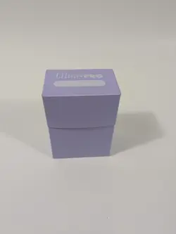 Ultra Pro Deck Box Lavender Light Purple 60+ Sleeved Cards - Image 1