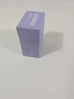 Ultra Pro Deck Box Lavender Light Purple 60+ Sleeved Cards - Image 2