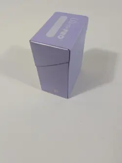Ultra Pro Deck Box Lavender Light Purple 60+ Sleeved Cards - Image 3