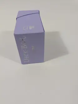 Ultra Pro Deck Box Lavender Light Purple 60+ Sleeved Cards - Image 4