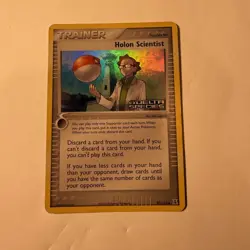 Holon Scientist 97/113 Delta Species STAMPED Reverse Holo Pokemon Card - Image 1