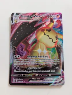 Pokemon Card Mimikyu VMAX 069/172 Ultra Rare Brilliant Stars Near Mint - Image 1