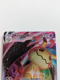 Pokemon Card Mimikyu VMAX 069/172 Ultra Rare Brilliant Stars Near Mint - Image 2