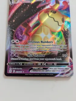 Pokemon Card Mimikyu VMAX 069/172 Ultra Rare Brilliant Stars Near Mint - Image 3