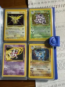 A Bunch Of Pokemon Cards In A Nice Small Binder - Image 1
