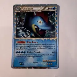 Feraligatr Black Star Promo HGSS07 Holo Card 2010 - Image 1