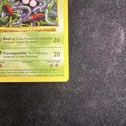 Pokemon Card - Tangela Base Set (Shadowless) 66/102 Common 1st Edition - Image 5