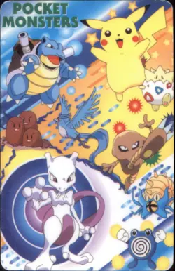 Vintage Pokemon Pocket Monsters Playing Cards Jack of Hearts Pikachu Snorlax - Image 2