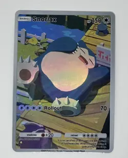Snorlax Pocket Full Art - Pokemon Card Collectable Gift - Image 1