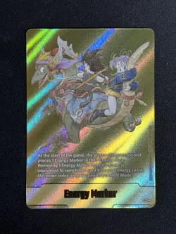 Energy Marker E-72 Gold Manga Booster 02 Dragon Ball Card English - Image 1