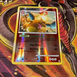 Charizard 1/99 Reverse Holo Pokemon Card LP lightly played - Image 1