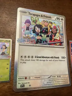 Grand Adventurempokemon Promo Cards - Terapagos Oversized Horizons The Series - Image 3